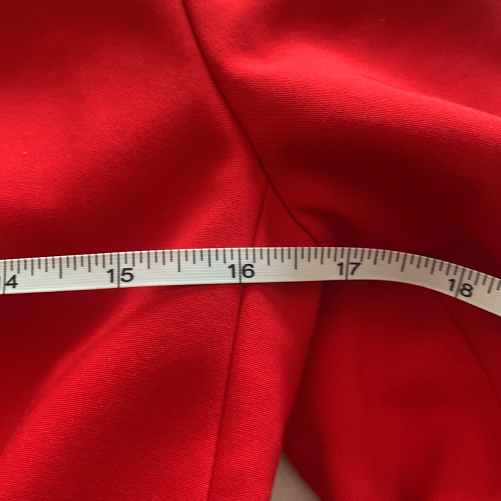Express Red Single-Button Blazer - Picture 15 of 15